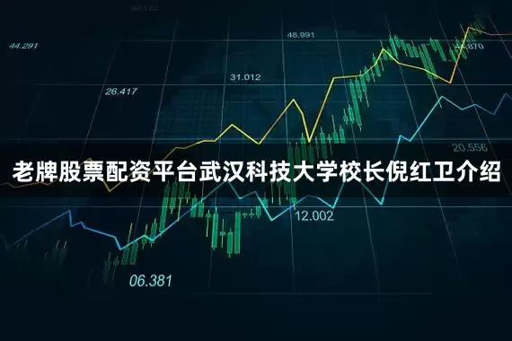老牌股票配资平台武汉科技大学校长倪红卫介绍